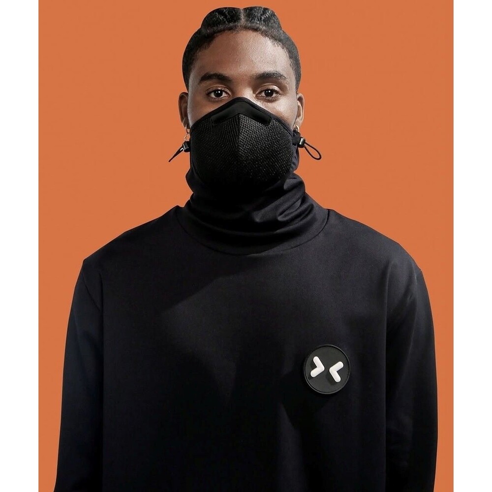 XUPERGEAR will.i.am XUPERMASK LS Shirt BLK/WHT XXL Rare Discontinued Streetware!